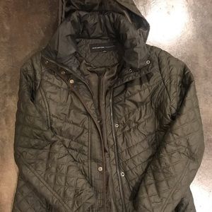 Marc New York Puffer Jacket With Hood Size Medium